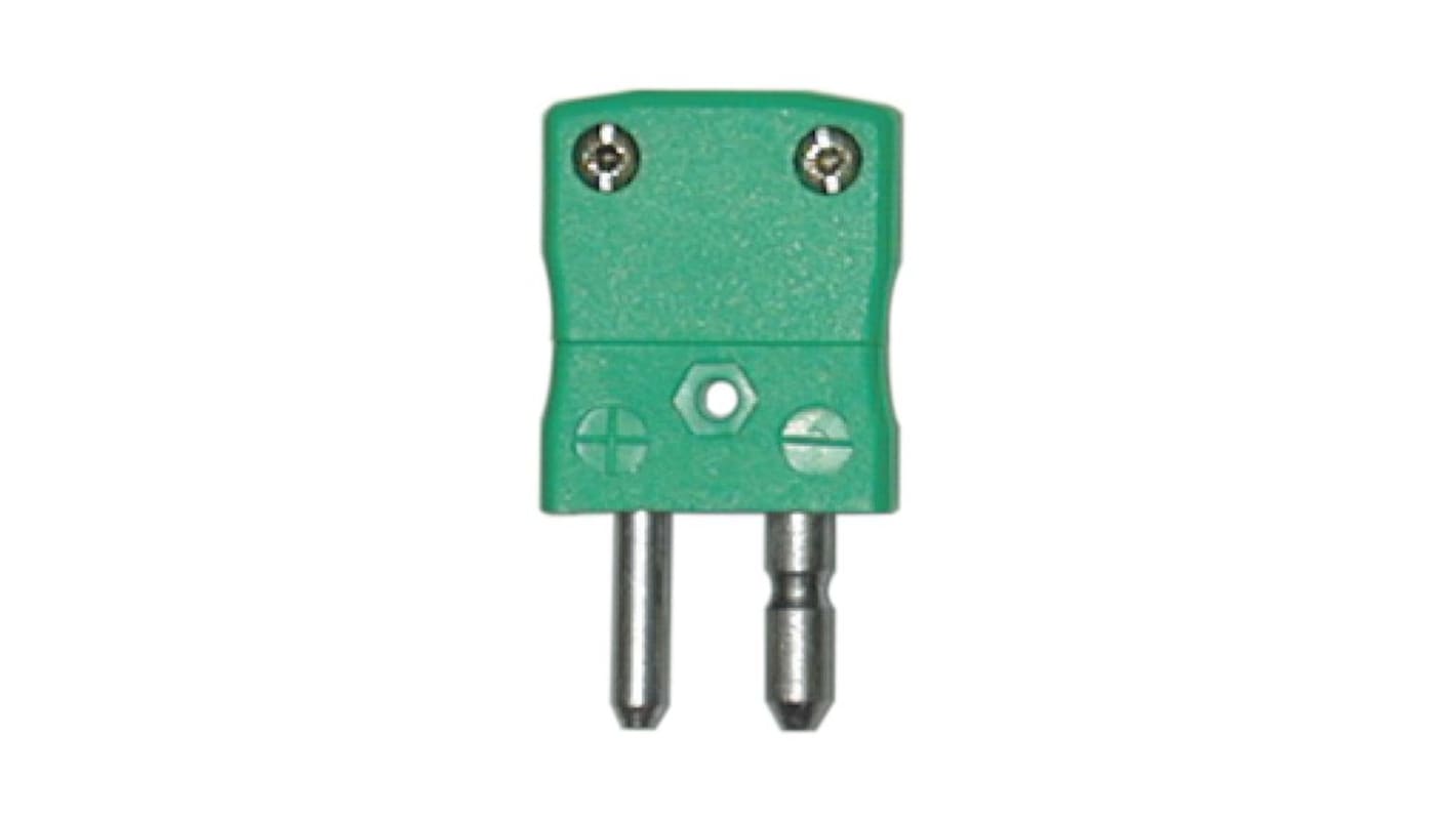 Roth Elektronik IS Series, Miniature Plug for Use with K-Type Thermocouple, CENELEC, IEC, ISO EN 9000:2000, RoHS