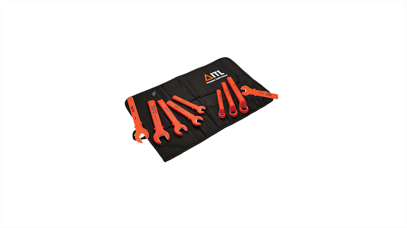 Jeu de clés à fourche ITL Insulated Tools Ltd isolé 9 pièces