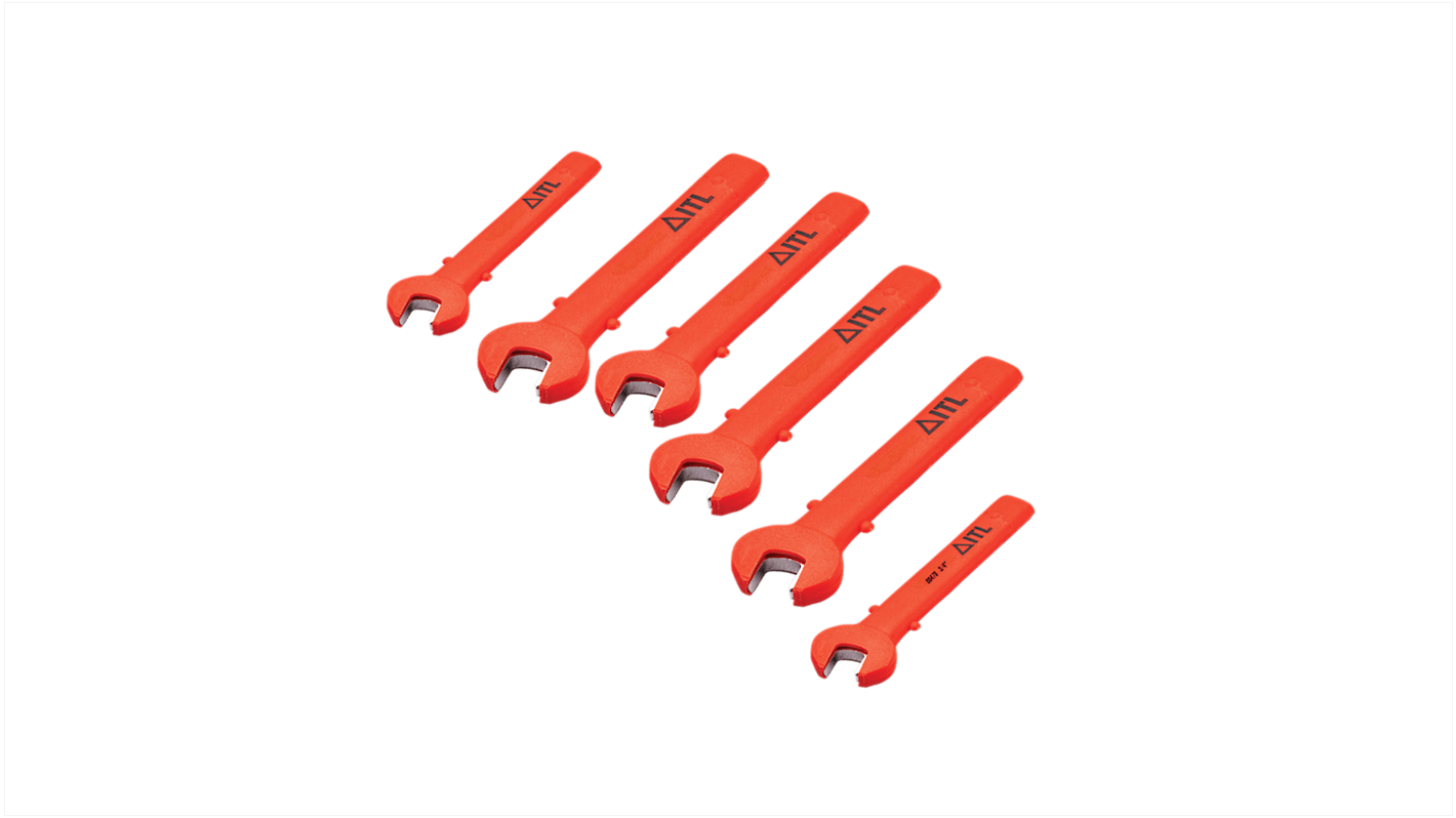 Set di chiavi aperte ITL Insulated Tools Ltd, 6 pezzi, VDE/1000V