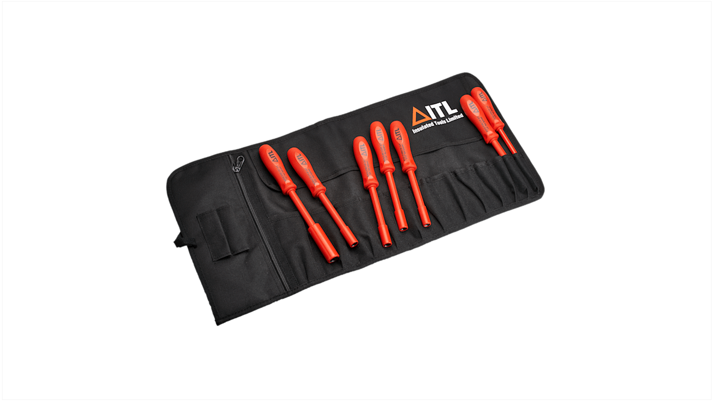 Set di giradadi ITL Insulated Tools Ltd, L. tot 340 mm, VDE/1000V