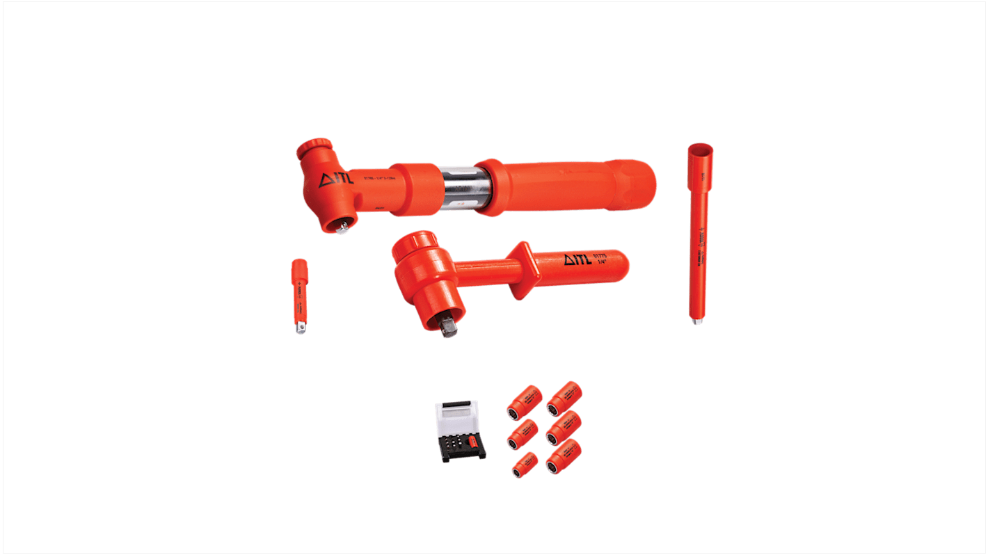 Juego de llaves inglesas ITL Insulated Tools Ltd de 1 piezas , VDE/1000V