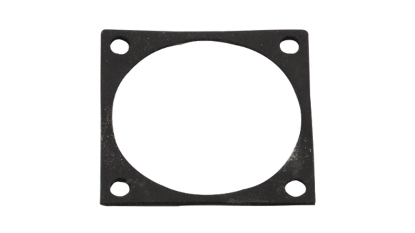 Amphenol Black Flange Mount Gasket, Shell Size 12 for use with MIL-C-26482