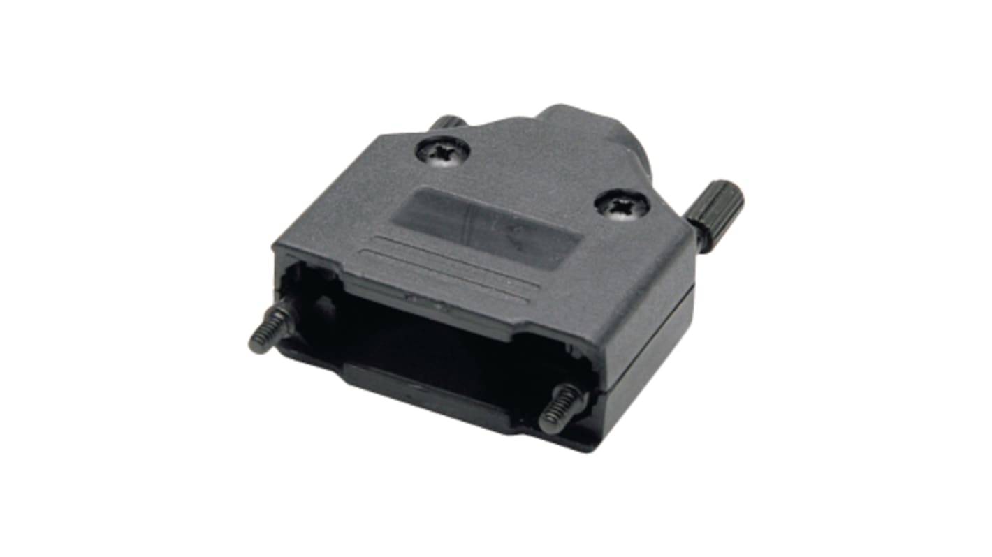 Encitech Connectors DTPK-P Sub-D Gehäuse, Schwarz, Größe DE, aus Kunststoff