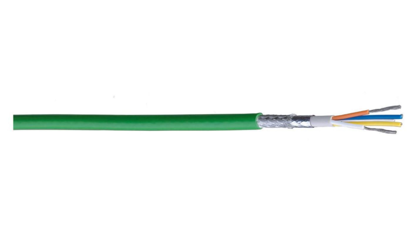 Belden Control Cable, 0.32 mm², 100m, Green Low Smoke Zero Halogen (LSZH) Sheath, 22 AWG