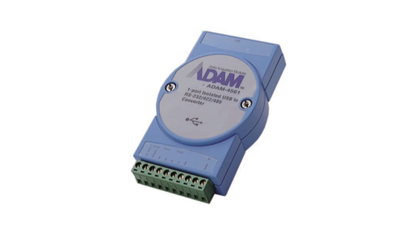 Adaptador de cable serie USB Advantech ADAM-4561, Conector A USB B, Conector B Bornes