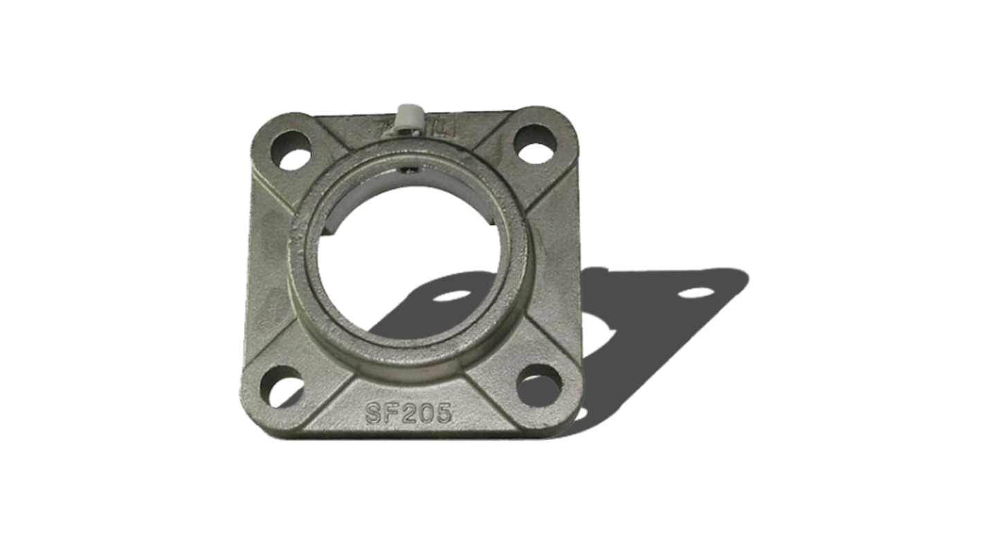 4 Hole Flange Bearing Unit, F204SS, 47mm ID