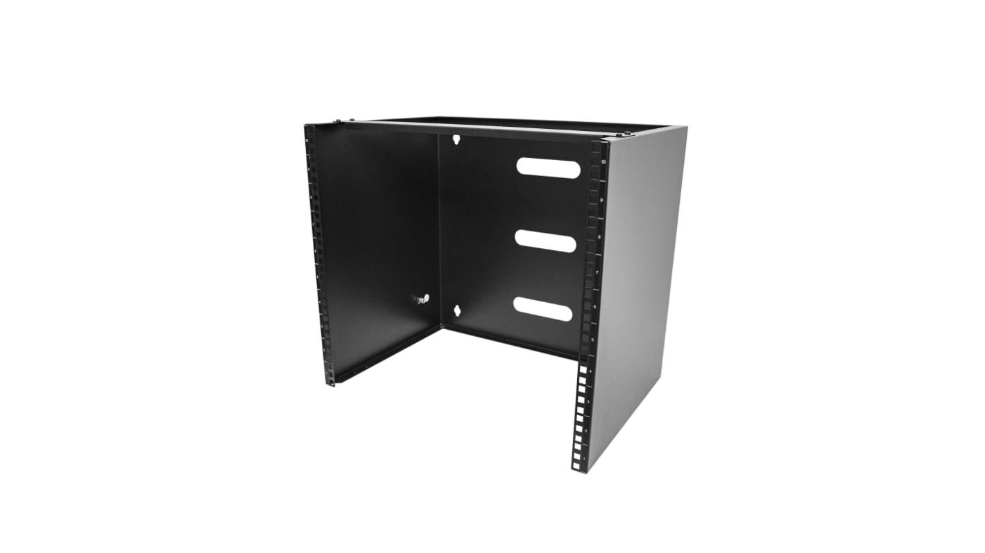 StarTech.com Serie RACK-10U Serverschrank, 10U, Stahl, Schwarz