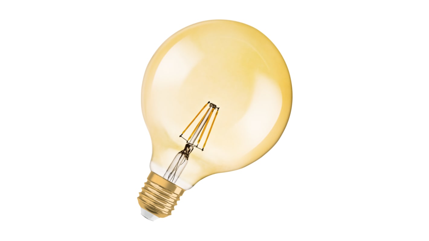 Bombilla LED LEDVANCE, Vintage 1906 LED, 6,5 W, casquillo E27, regulable, Blanco Cálido, 2400K