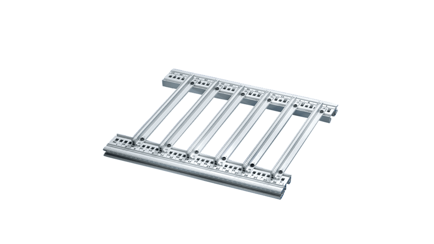 nVent SCHROFF Führungsschiene, Aluminium, 2.5mm breit, 160mm tief