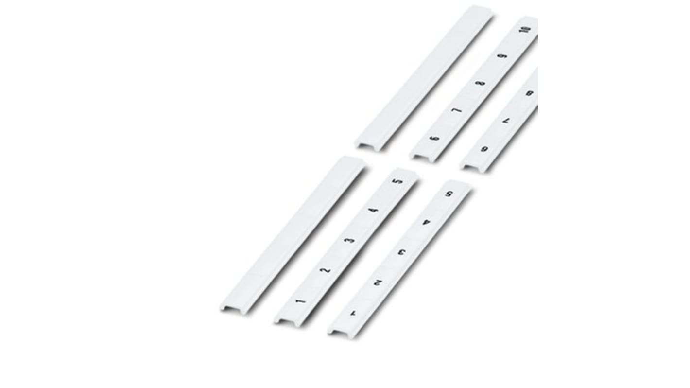Phoenix Contact, ZBF Marker Strip for use with  for use with Terminal Blocks