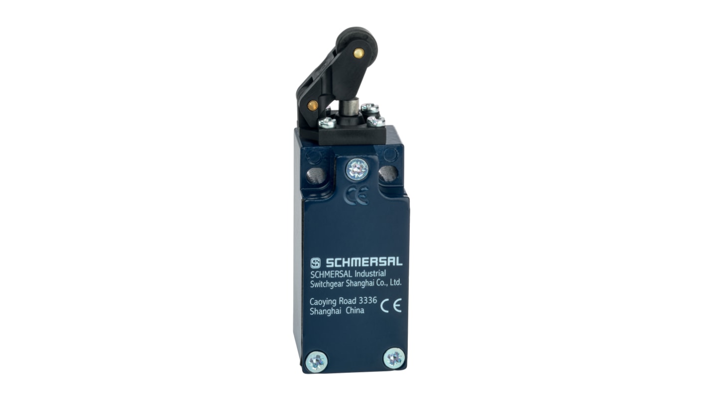 Interruptor de Bloqueo de Seguridad con Palanca de Rodillo Schmersal EX-Z, 1NA/1NC, 230V ac, 4A, IP67