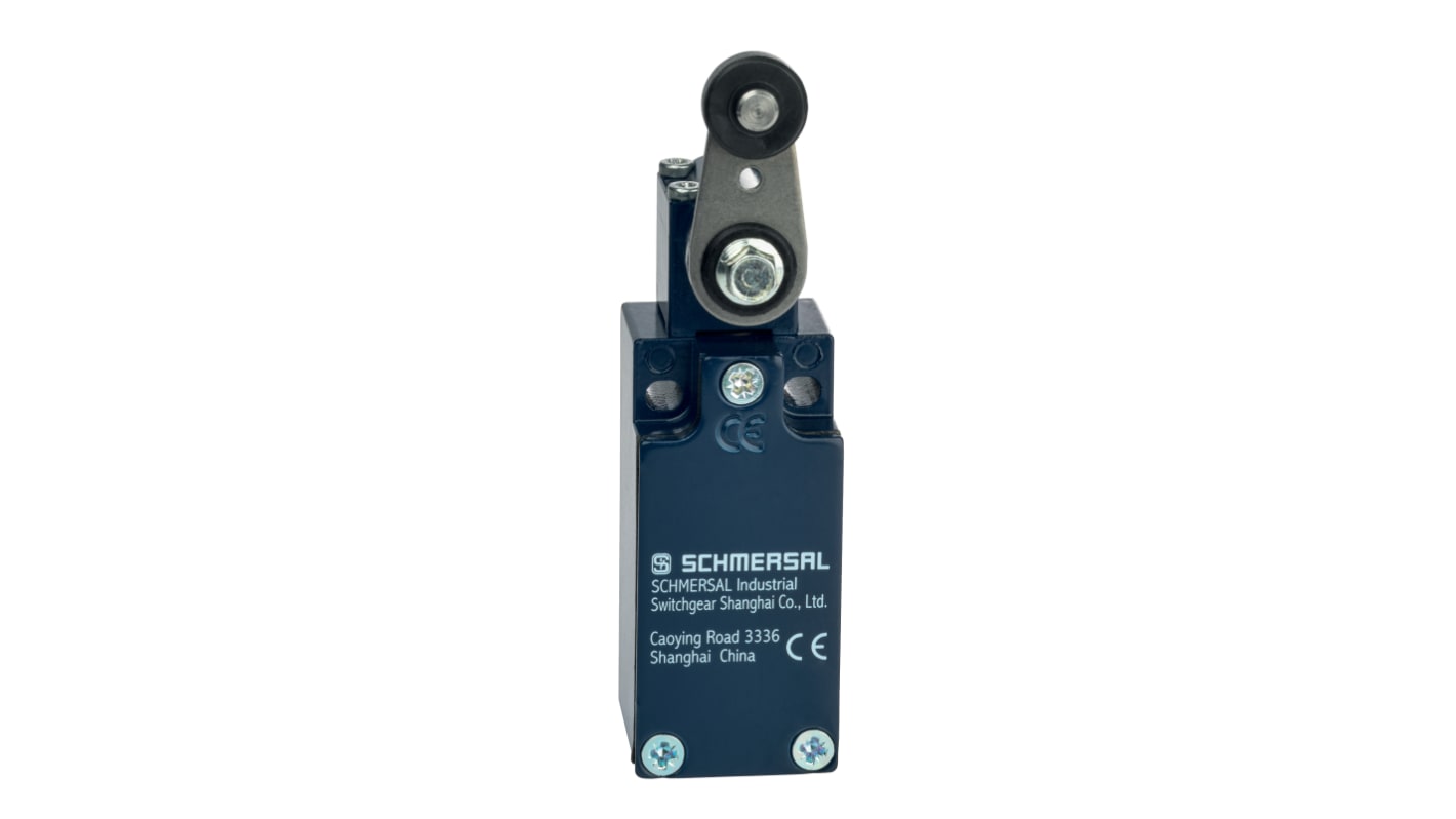 Schmersal EX-Z Series Roller Lever Actuator, 2NC, IP67, Die Cast Zinc Housing, 230V ac ac Max, 4A Max