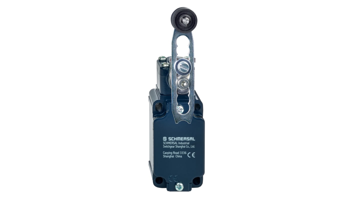 Schmersal EX-T Series Roller Lever Actuator, 2NC, IP65, Aluminium Housing, 230V ac ac Max, 4A Max