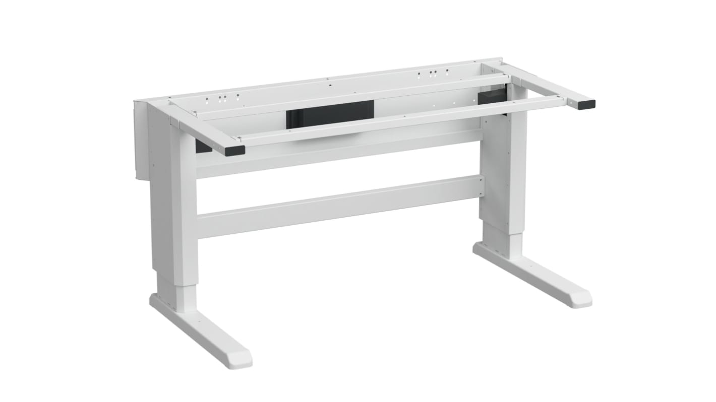 Treston 10349015P Portable Epoxy Powder Coated Steel (Frame) Workbench, 400kg Max Load, Adjustable Height, 700 →