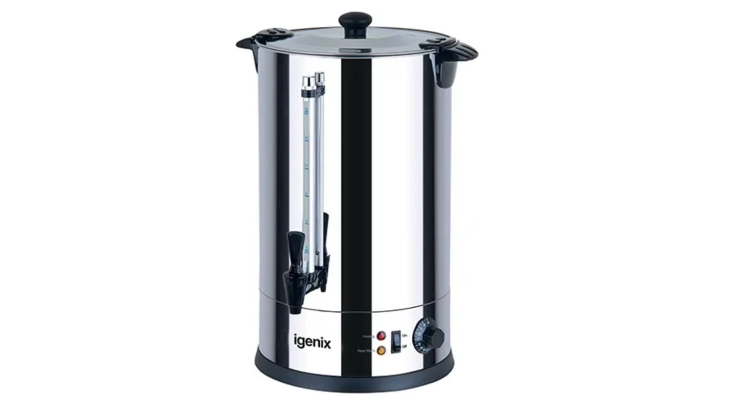 Igenix 8.8L 950W Water Boiler, Stainless Steel