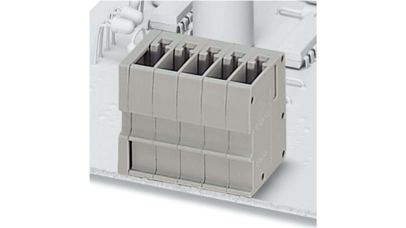 File di contatti PCB Phoenix Contact, 4 vie, 1 fila, passo 5.2mm