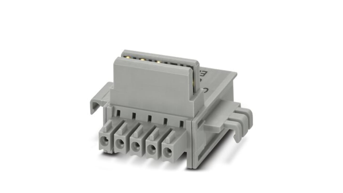 Phoenix Contact ELR Series DIN Rail Bus Connectors for Use with ELR H...-P and EM-...-P