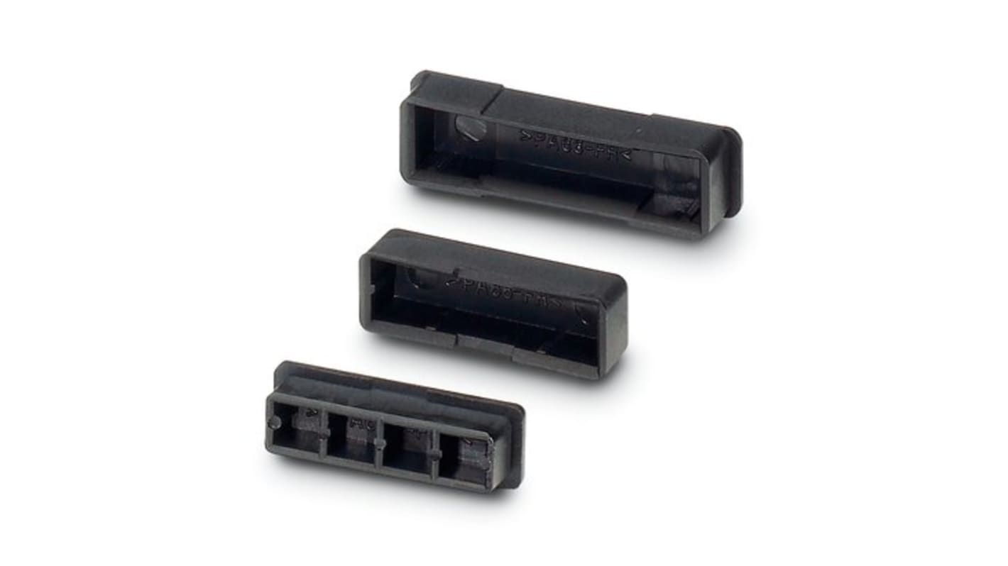 Phoenix Contact HBUS-B Series Protective Cap for Use with Unused DIN Rail Bus Connectors