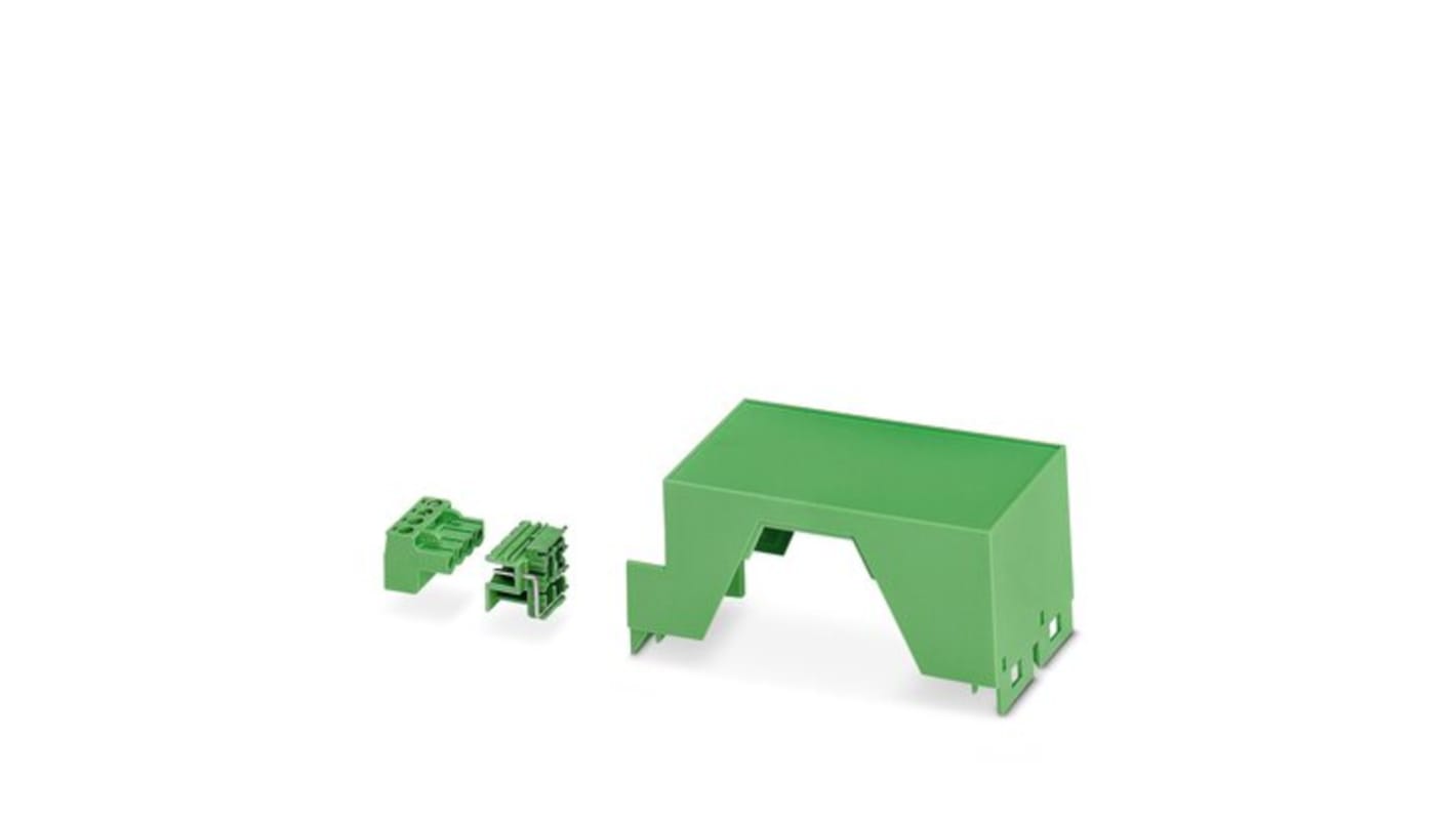 Phoenix Contact 2 PCB Headers and 2 PCB Terminal Blocks, Upper Housing Part Enclosure Type ME Series , 45.2 x 99 x