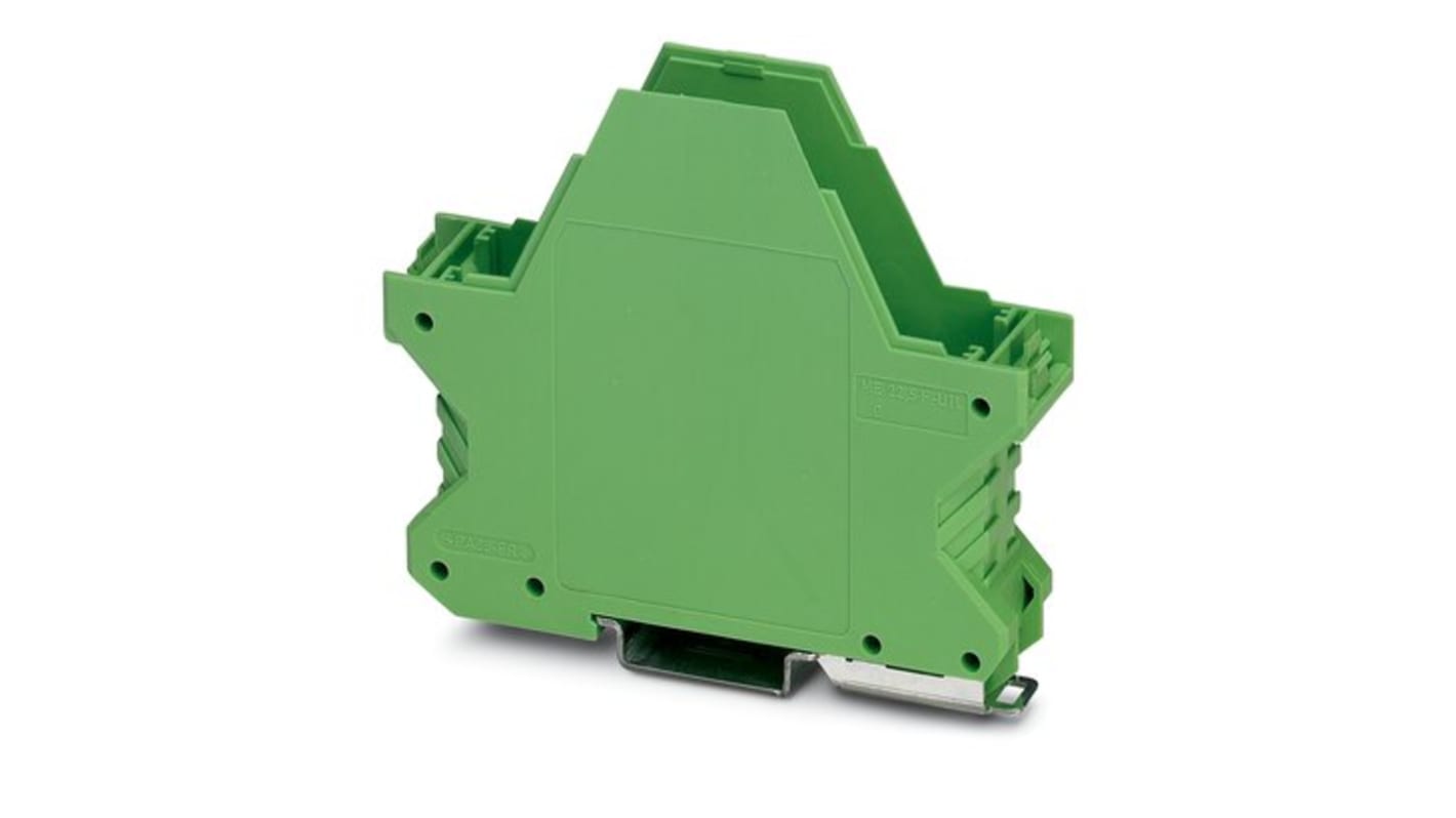 Phoenix Contact Lower Housing Part with Metal Foot Catch Enclosure Type ME Series , 22.6 x 99 x 84.8mm, Polyamide