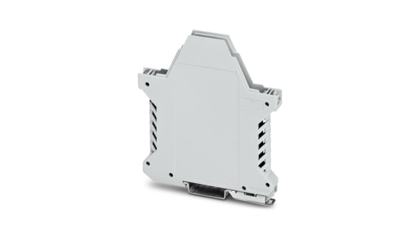 Phoenix Contact Lower Housing Part with Metal Foot Catch Enclosure Type ME Series , 12.6 x 99 x 107.3mm, Polyamide