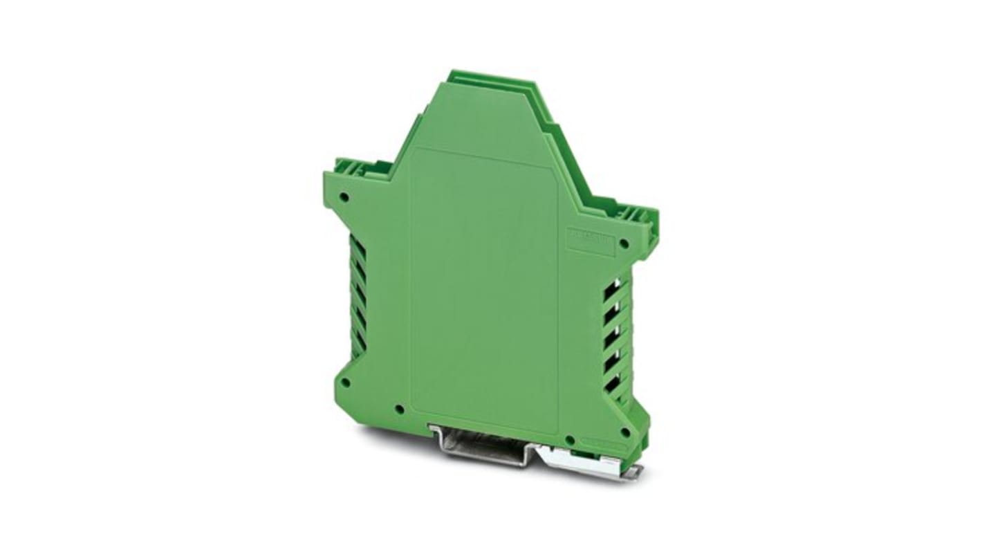 Phoenix Contact Lower Housing Part with Metal Foot Catch Enclosure Type ME Series , 12.6 x 99 x 107.3mm, Polyamide