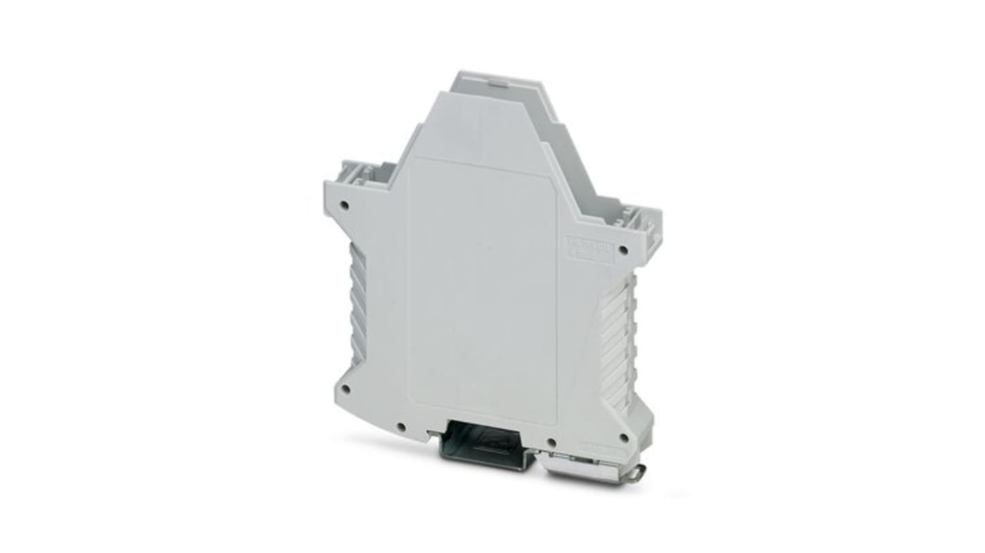 Phoenix Contact Lower Housing Part with Metal Foot Catch Enclosure Type ME Series , 17.6 x 99 x 107.3mm, Polyamide