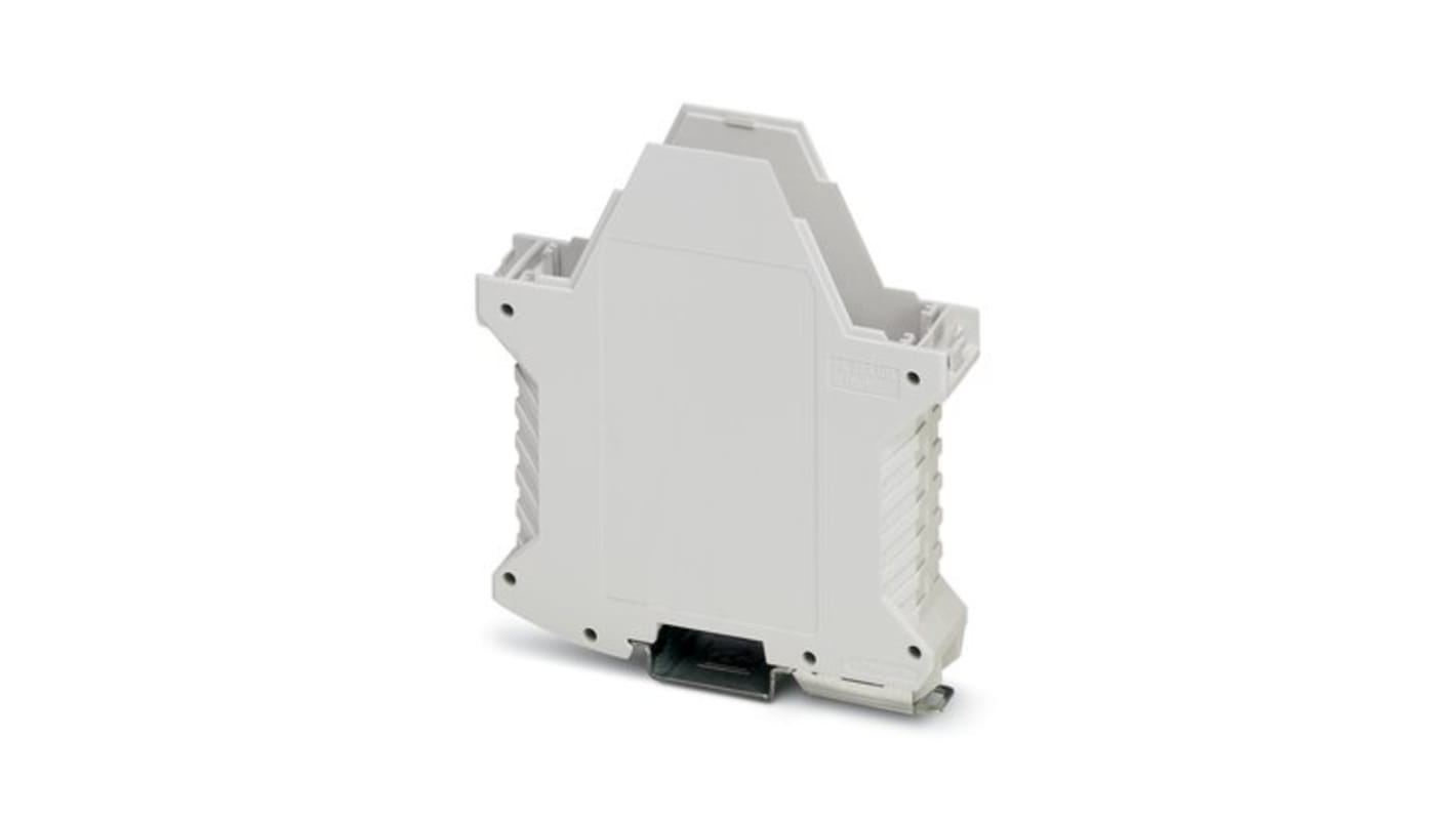 Phoenix Contact Lower Housing Part with Metal Foot Catch Enclosure Type ME Series , 22.6 x 99 x 107.3mm, Polyamide