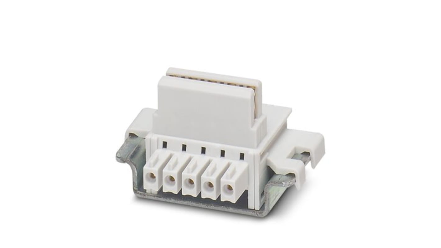 Phoenix Contact 5 TBUS, ME 17 Series DIN Rail Bus Connectors for Use with ME Modular