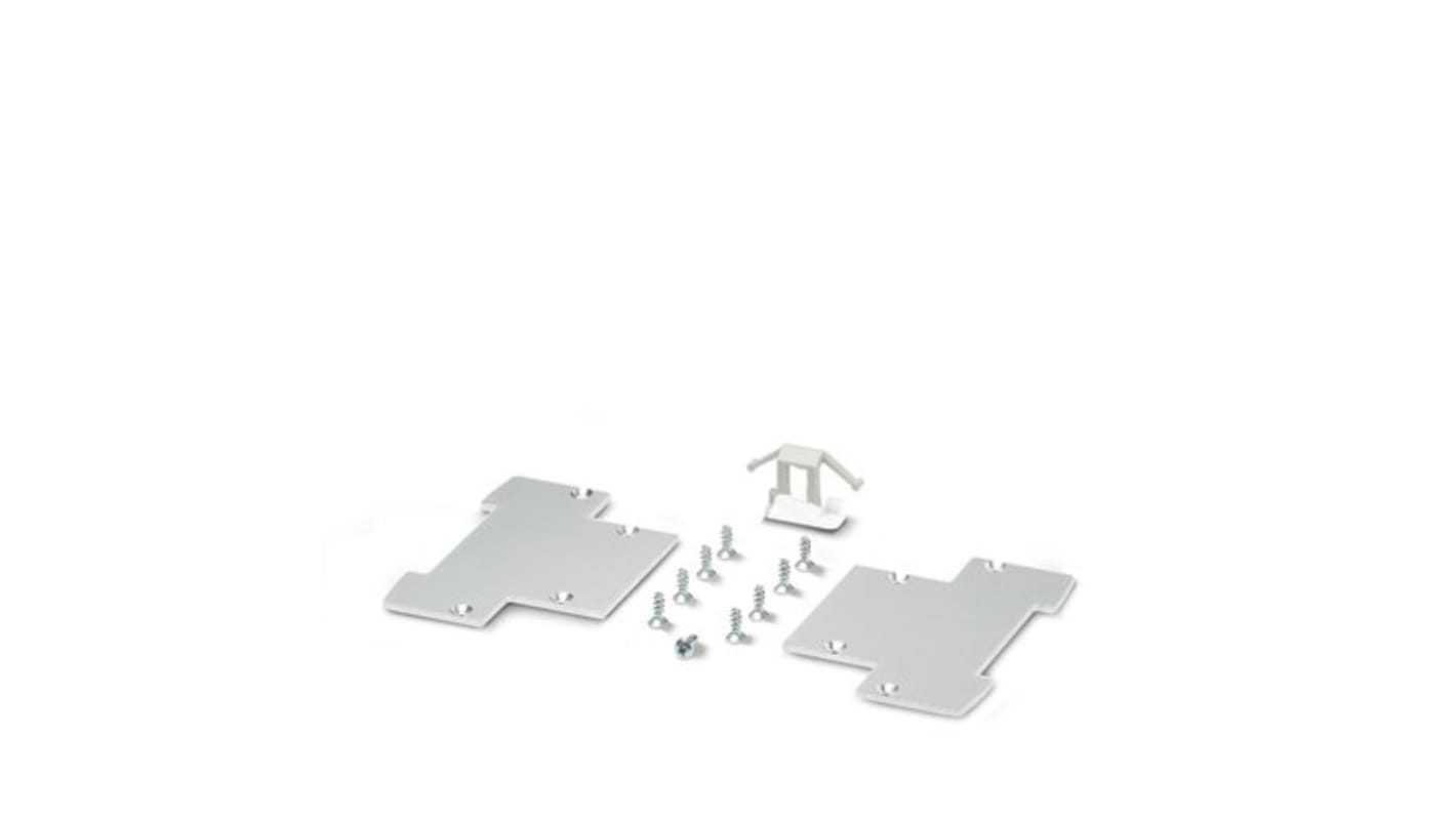 Phoenix Contact UM-ALU Series Side Elements (Left and Right) For Profile Cover for Use with UM-ALU Extruded Profile