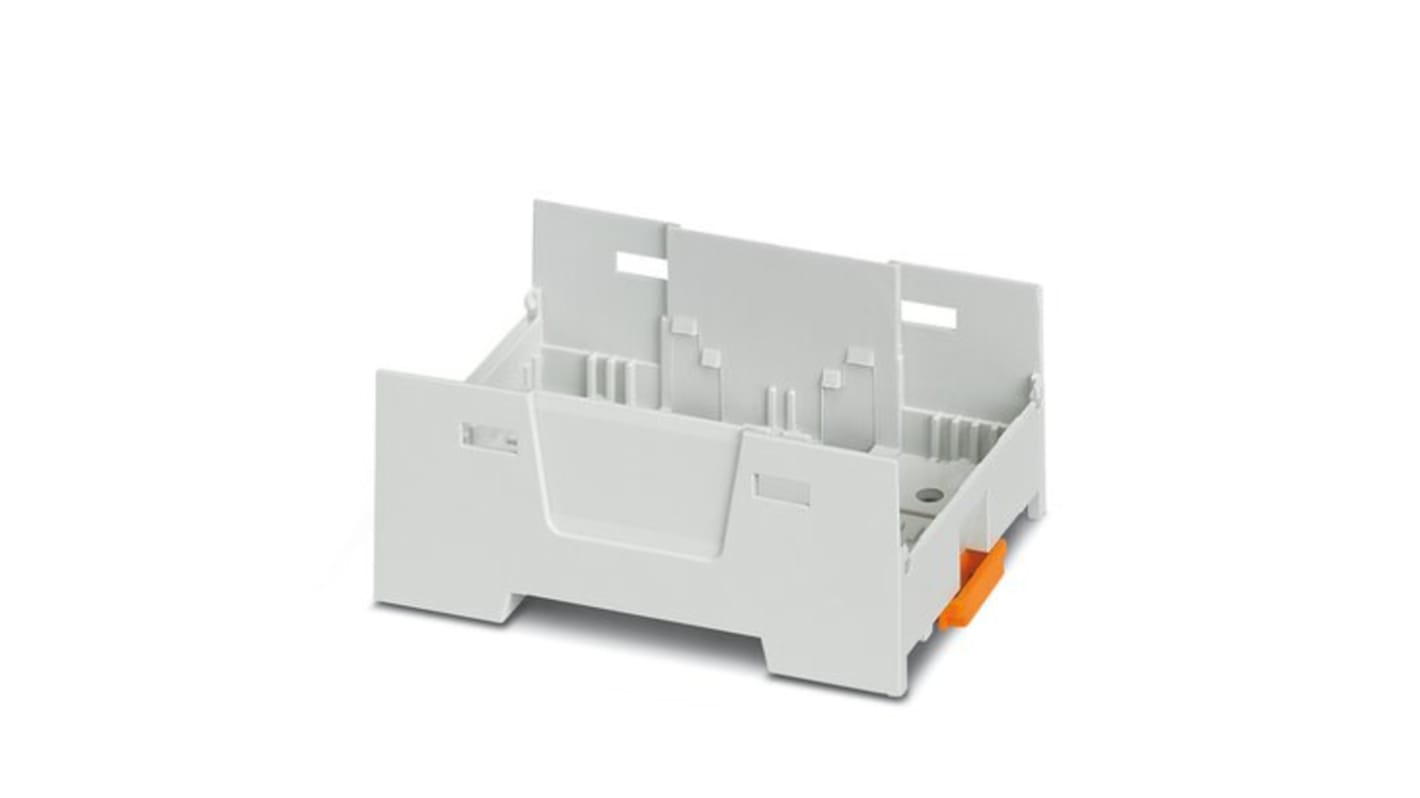 Phoenix Contact Lower Housing Part with Base Latch Enclosure Type EH Series , 52.6 x 75 x 30.3mm, ABS Electronic Housing