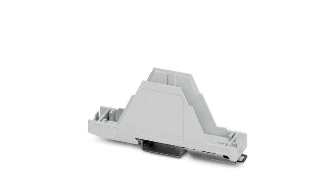 Phoenix Contact Lower Housing Part with Metal Foot Catch Enclosure Type ME Series , 22.6 x 99 x 44.3mm, Polyamide