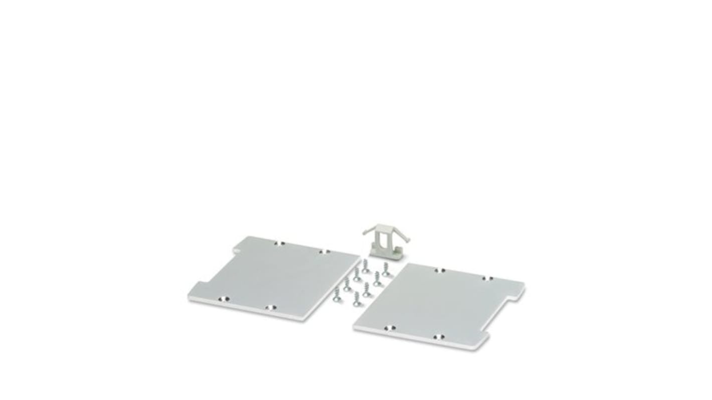 Phoenix Contact UM-ALU Series Side Elements (Left and Right) For Profile Cover for Use with UM-ALU Extruded Profile