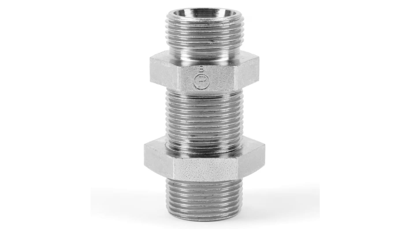 Parker Hydraulic Bulkhead Compression Tube Fitting 24° Cone Male to 24° Cone Male, SV38SOMDCF