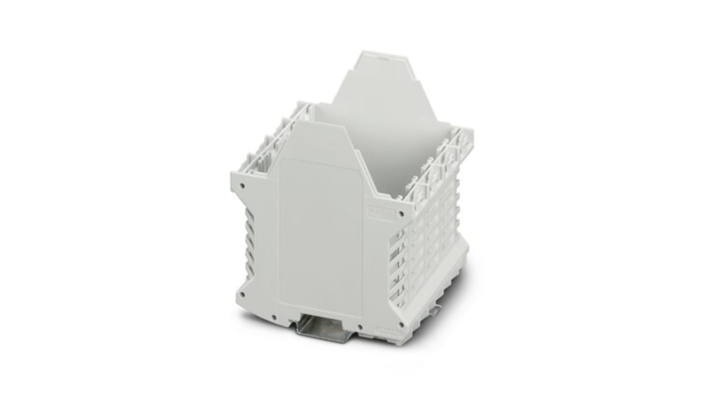 Phoenix Contact Lower Housing Part with Metal Foot Catch Enclosure Type ME Series , 90.4 x 99 x 107.3mm, Polyamide