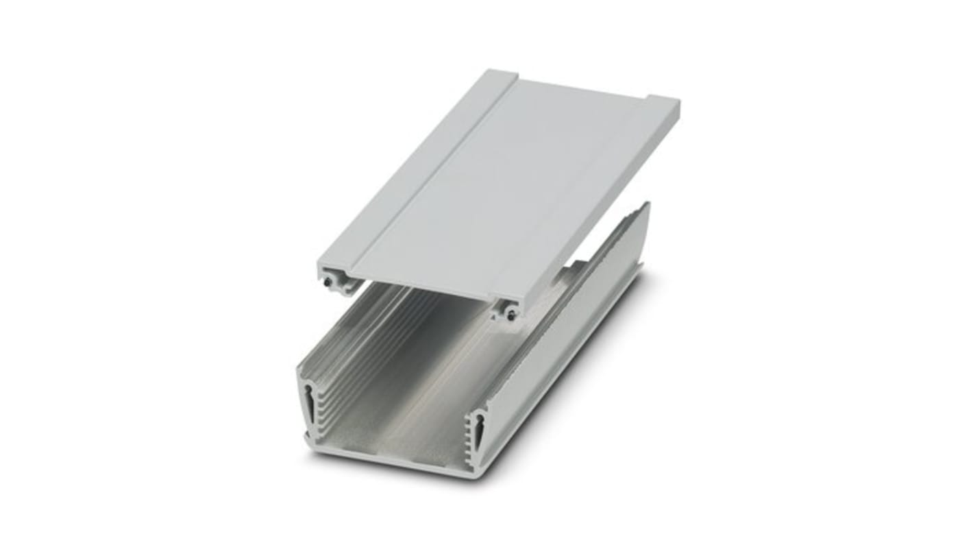 Phoenix Contact HC-ALU Aluminium PCB Mounting Enclosure, 100 x 53.5 x 26.8mm