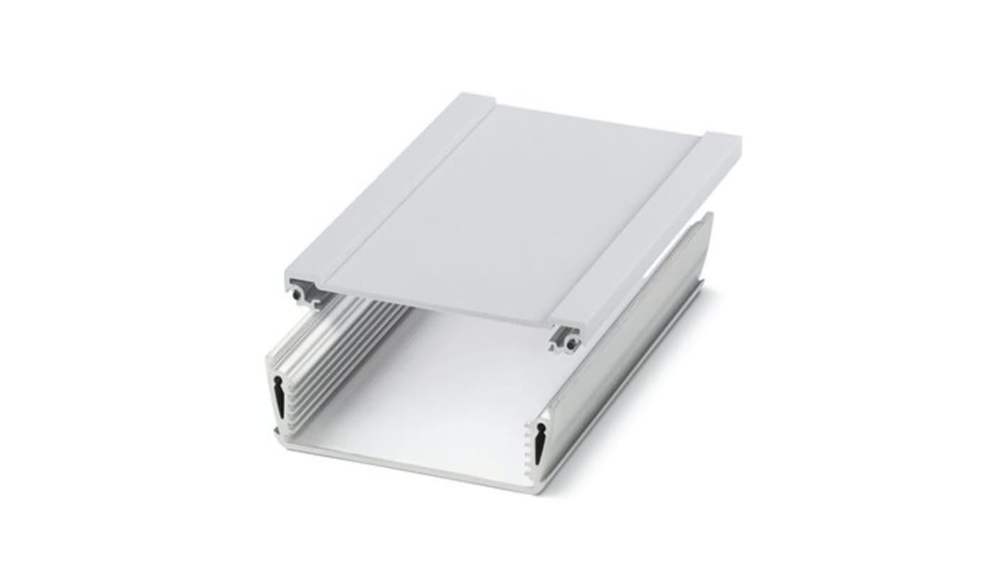 Phoenix Contact HC-ALU Aluminium PCB Mounting Enclosure, 100 x 78 x 26.8mm