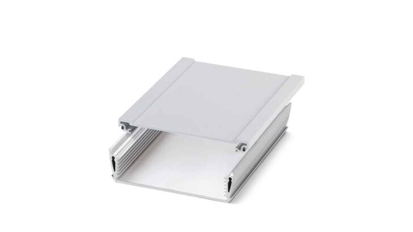 Phoenix Contact HC-ALU Aluminium PCB Mounting Enclosure, 121 x 100.5 x 26.8mm