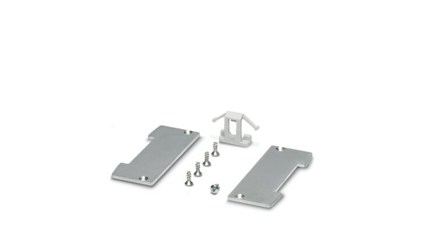 Phoenix Contact UM-ALU Series Side Elements (Left and Right) For Profile Cover for Use with UM-ALU Extruded Profile