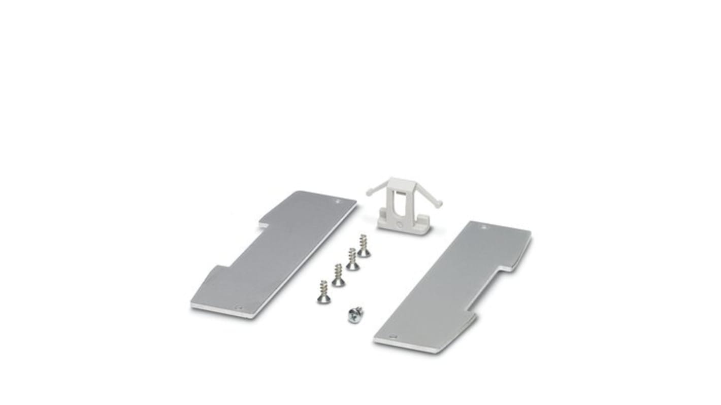 Phoenix Contact UM-ALU Series Side Elements (Left and Right) For Profile Cover for Use with UM-ALU Extruded Profile