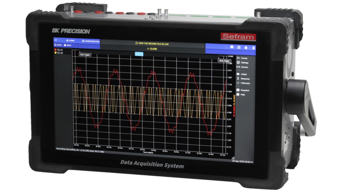 1Msps 16-Kanal Datenerfassung, LAN, USB-Anschluss, 18 Bit