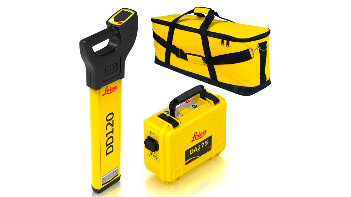 Leica Kabeldetektor-Kit, 0.3 → 3m / 10% Tiefengenauigkeit