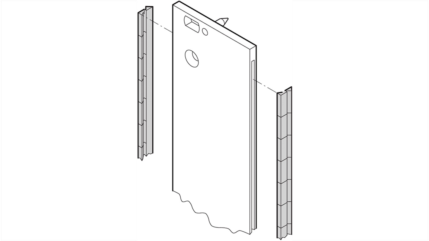 nVent SCHROFF 21101 Series EMC Shielding Kit for Use with Front Panel, 100 Piece(s), 4.97 x 2.22 x 97mm