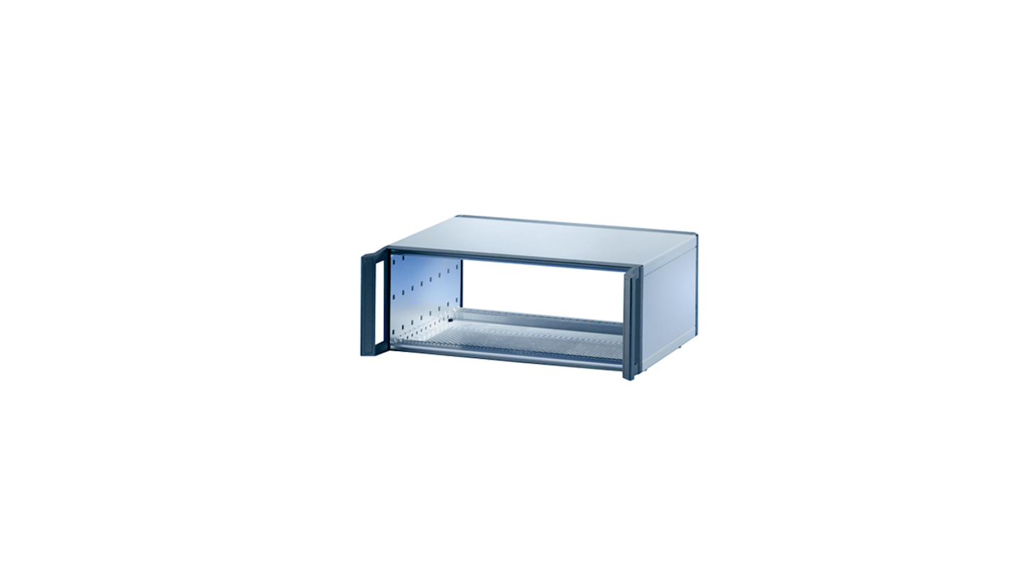 Caisson de bureau nVent SCHROFF 3U Ventilé, Dimensions 132.6 x 448.9 x 255.5mm