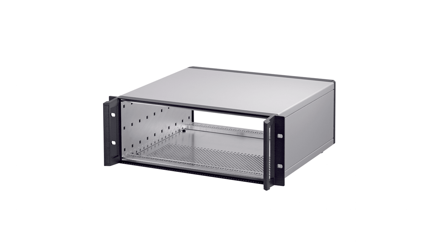 Caisson de bureau nVent SCHROFF 3U Ventilé, Dimensions 132.6 x 435.5 x 255.5mm