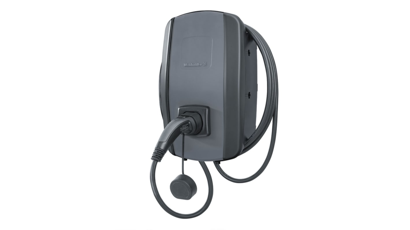 Stazione di ricarica auto elettriche Weidmuller, 22kW, 6A, trifase