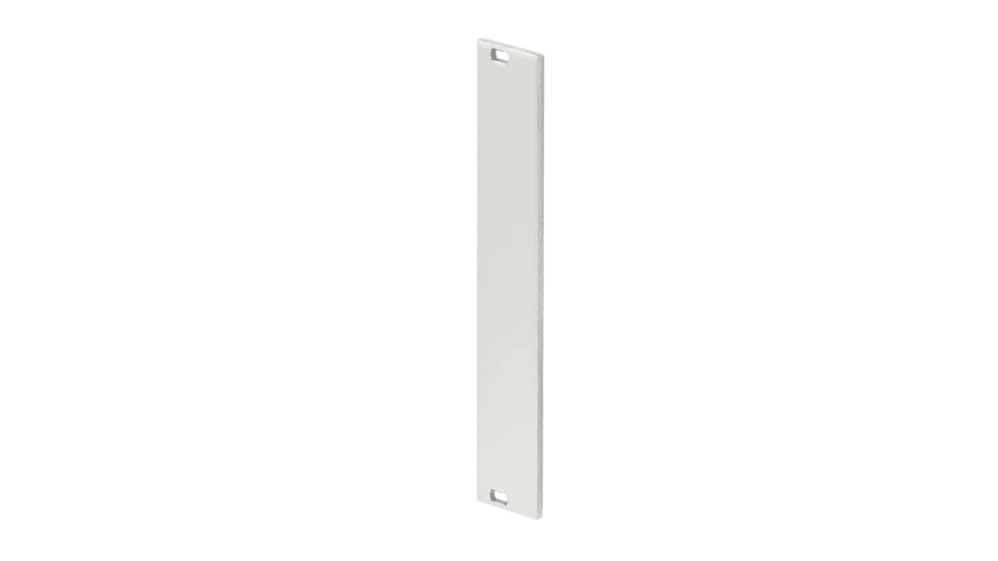 Panel Frontal nVent-SCHROFF serie EuropacPRO de Aluminio, 128.4 x 4mm, para usar con Paneles