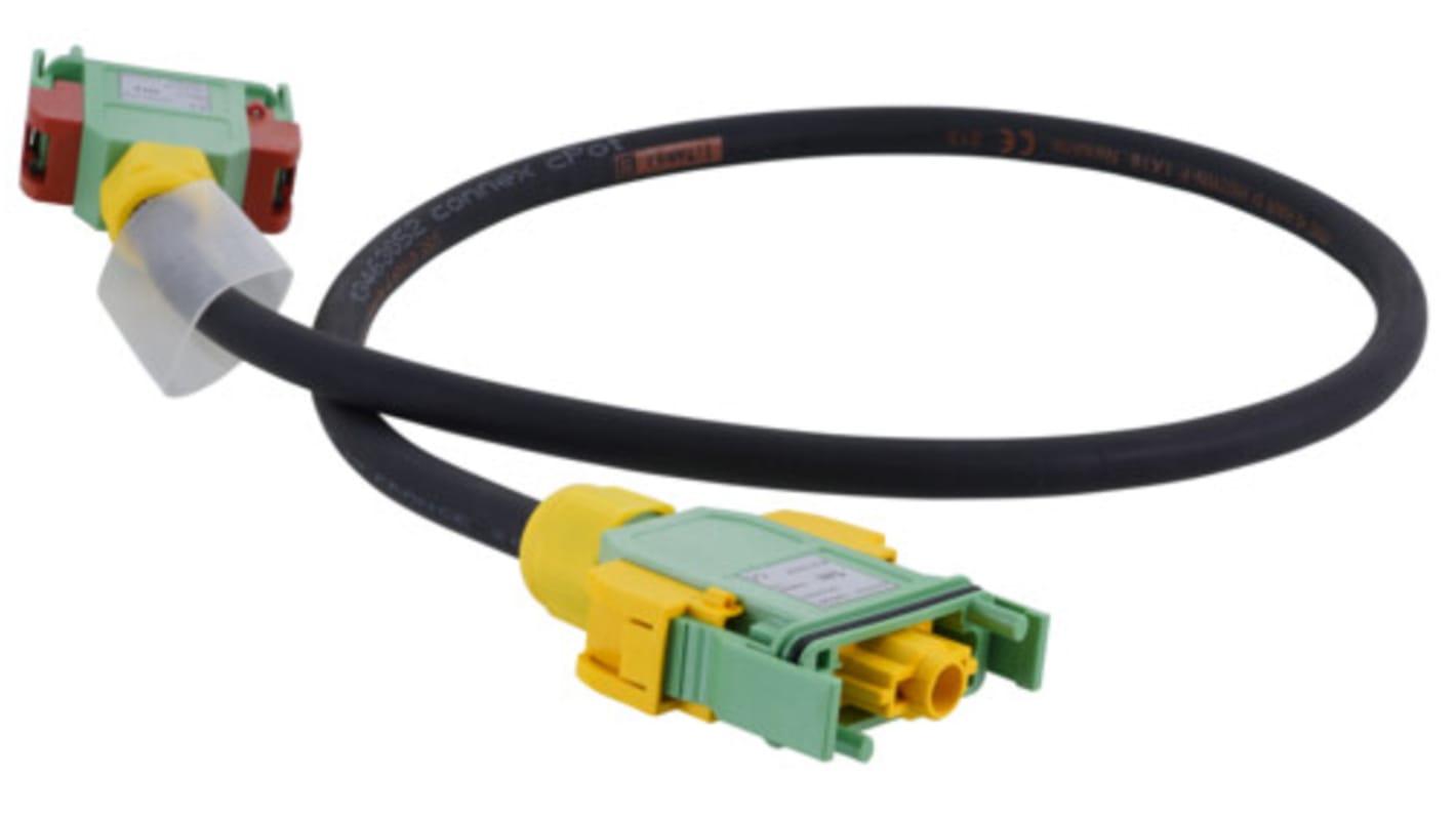 Accesorio para conector de potencia Hembra CP-X25-R12M, 1 vía