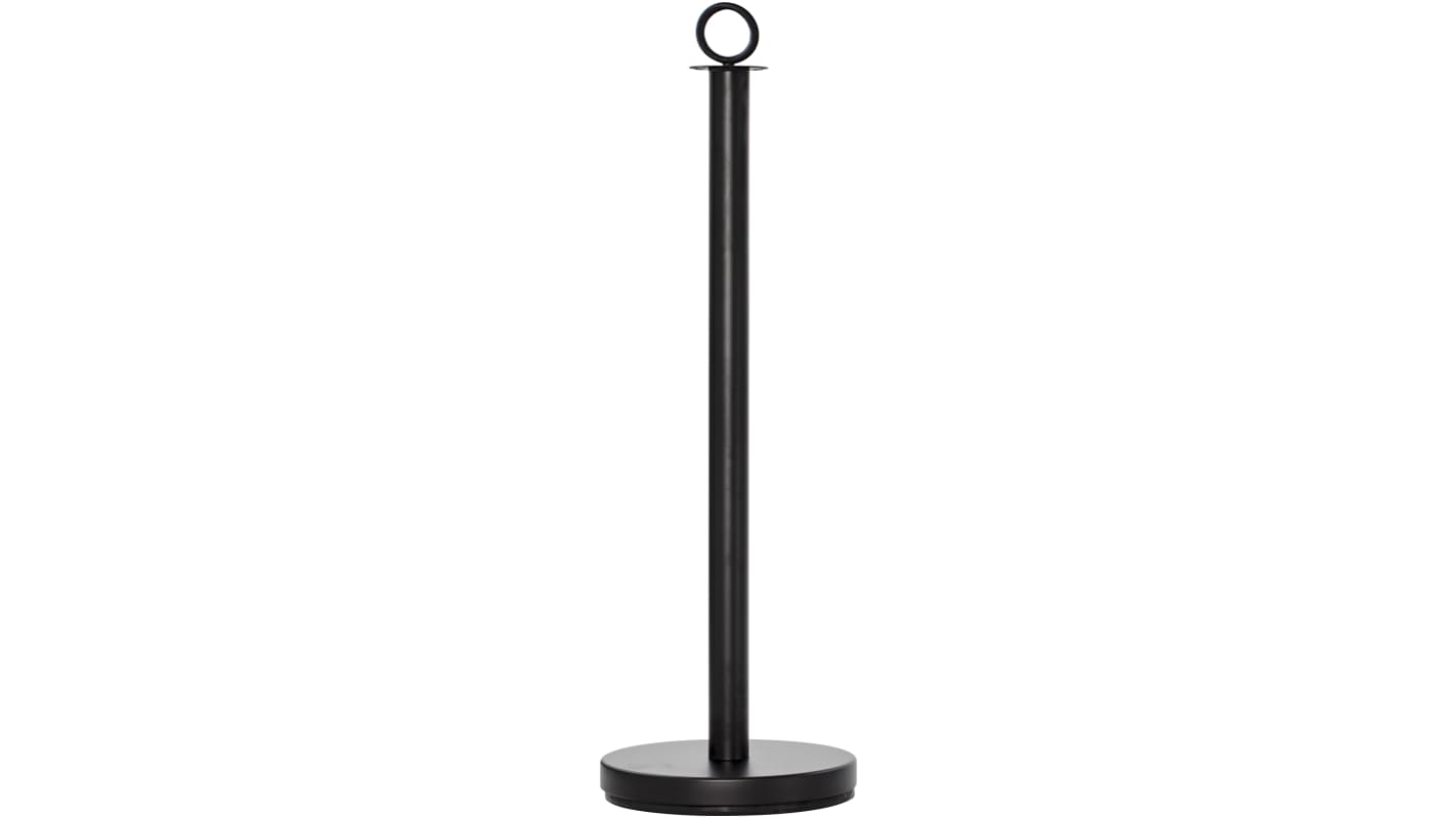 RS PRO Black Steel Post