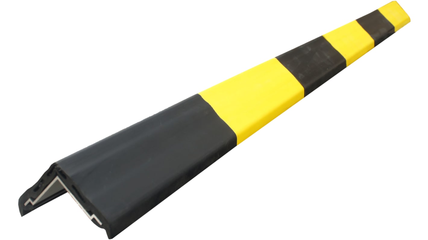 RS PRO Black, Yellow Impact Protector 1140mm x 50mm